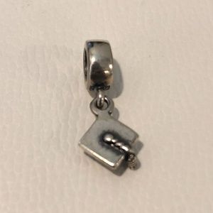 Pandora Graduation Hat Dangling Charm